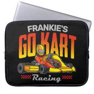 Personalisiert Go Kart Racing Motorsport Karting Laptopschutzhülle