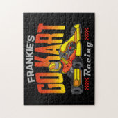 Personalisiert Go Kart Racing Motorsport Karting Puzzle (Vertikal)