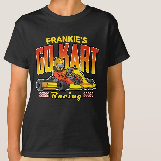 Personalisiert Go Kart Racing Motorsport Karting T T-Shirt