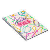 Personalisiert Goals Journal Notizblock (Rechte Seite)