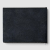 Personalisiert Gold 3D Hochzeitsfeier Gästebuch (Rückseite)