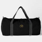 Personalisiert-Gold-Monogramm-Reisen Duffle Bag (Vorderseite)