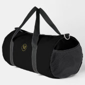 Personalisiert-Gold-Monogramm-Reisen Duffle Bag (Rechte Ecke)