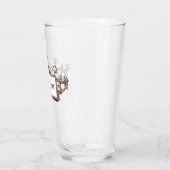 Personalisiert "Gold Tiara" Glas (Links)