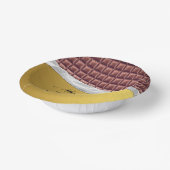 Personalisiert Golden Chocolate Candy Bar Party Pappteller (Gewinkelt)