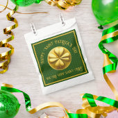 Personalisiert Golden Kleeblatt St. Patrick's Day Geschenktütchen
