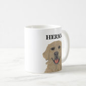 Personalisiert Golden Retriever Dog Kaffeetasse (VorderseiteRechts)