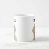 Personalisiert Golden Retriever Dog Kaffeetasse (Mittel)