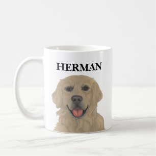 Personalisiert Golden Retriever Dog Kaffeetasse