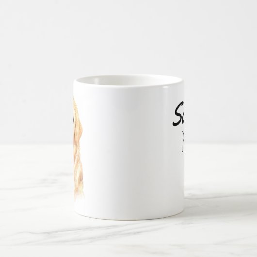 Personalisiert Golden Retriever Kaffeetasse (Mittel)