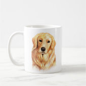 Personalisiert Golden Retriever Kaffeetasse (Links)