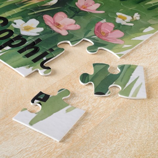 Personalisiert Goldendoodle Puzzle (Seite)