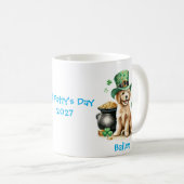 Personalisiert Goldendoodle Tasse St. Patty (VorderseiteRechts)