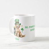 Personalisiert Goldendoodle Tasse St. Patty (Vorderseite Links)