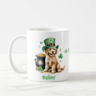 Personalisiert Goldendoodle Tasse St. Patty