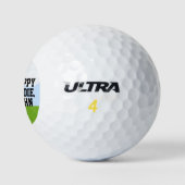 Personalisiert Golf Birthday Collectible Golfball (Logo)