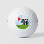 Personalisiert Golf Birthday Collectible Golfball (Vorderseite)