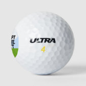 Personalisiert Golf Birthday Collectible Golfball (Logo)