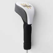 Personalisiert Golf Headcover (angewinkelt)