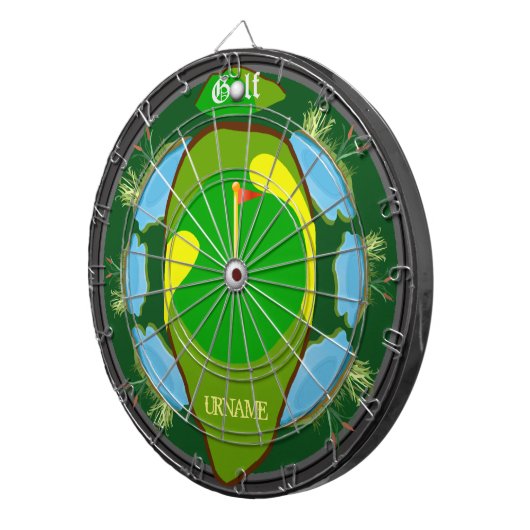 Personalisiert Golf Multi-Hazard Dartscheibe (Vorderseite rechts)