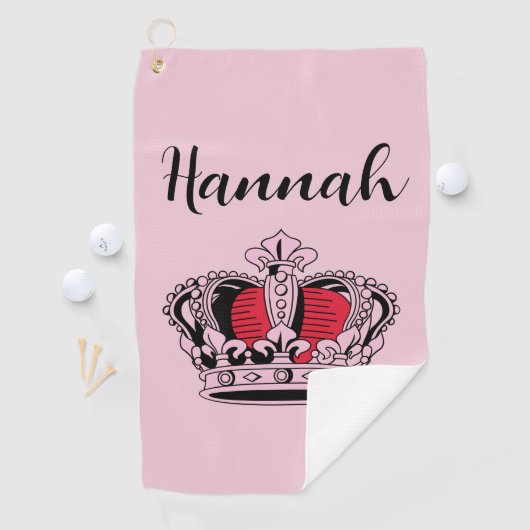 Personalisiert Golf Queen Golfhandtuch (Insitu)