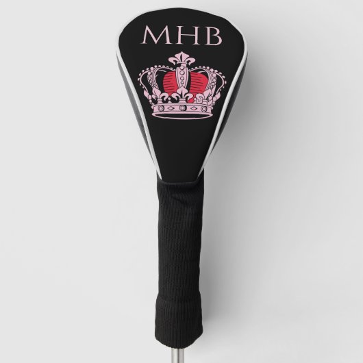 Personalisiert Golf Queen Headcover (Vorderseite)