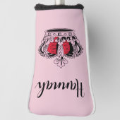 Personalisiert Golf Queen Headcover (Rotieren 90)