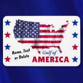 Personalisiert, GOLF VON AMERIKA, Patriotisches Ma Magnet