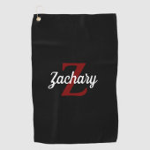 Personalisiert Golfhandtuch (Vorderseite)