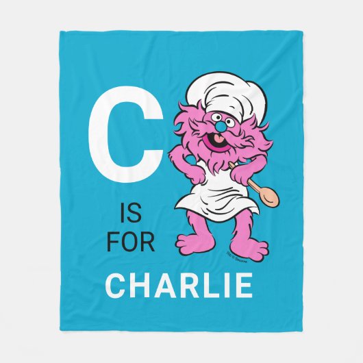 Personalisiert Gonger Fleecedecke (Vorderseite)