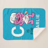 Personalisiert Gonger Sherpadecke (Vorderseite (Horizontal))