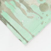 Personalisiert Gorilla Chimpanze Jungle Monogram Fleecedecke (Ecke)