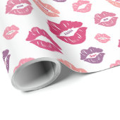 Personalisiert Got deinen Namen auf meinen Lippen Geschenkpapier (Rolleneckpunkt)