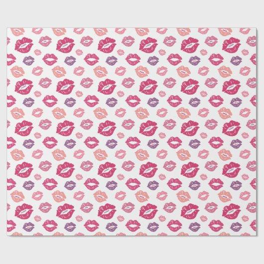 Personalisiert Got deinen Namen auf meinen Lippen Geschenkpapier (Flach)