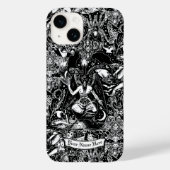 Personalisiert Goth Baphomet Satanic Gothic Case (Rückseite)