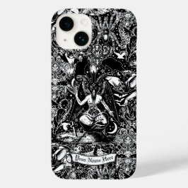 Personalisiert Goth Baphomet Satanic Gothic Case