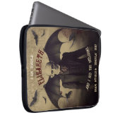 Personalisiert Gothic Dracula Vampire Laptopschutzhülle (Vorne Rechts)