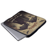 Personalisiert Gothic Dracula Vampire Laptopschutzhülle (Vorne Knopf)