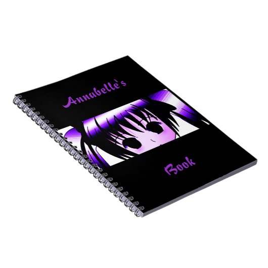 Personalisiert Gothic Eyes Notebook Notizblock (Rechte Seite)
