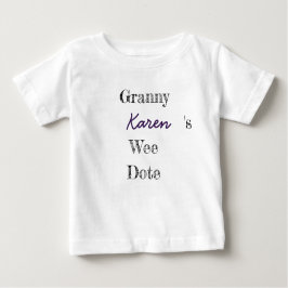 Personalisiert Granny Baby Baby T-shirt