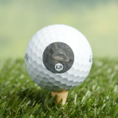 Personalisiert Grau Fox Callaway Golf Balls Golfball (Insitu T-Shirt)