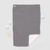 Personalisiert-Grau-Golfhandtuch Golfhandtuch (Insitu)
