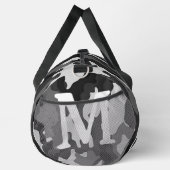 Personalisiert Gray Camouflage Duffle Bag (Rechts)