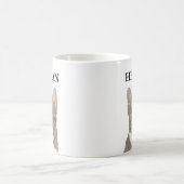 Personalisiert Gray Tabby Cat Kaffeetasse (Mittel)