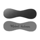 Personalisiert Gray Trendy Abstrakt Stripe Muster Baseball (Paneele)