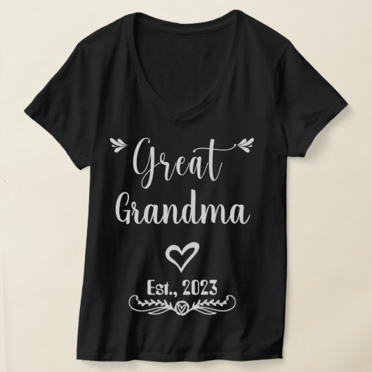 Personalisiert Great Oma Granny Mommom Nana Mimi T-Shirt (Ablage )