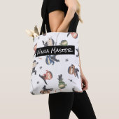 Personalisiert-Green-Blue-Orange-Ninja-Geschenkdes Tasche (Von Nahem)