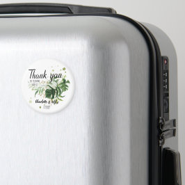 Personalisiert Greenery Boho Gastgeschenk Hochzeit Magnet