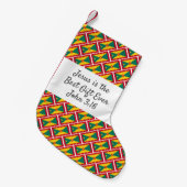 Personalisiert GRENADA FLAG Kleiner Weihnachtsstrumpf (Vorderansicht (hängend))