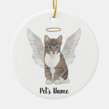 Personalisiert-Grey-Tabby-Cat-Beileid-Memorial